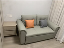 猫抓布沙发小户型简易客厅卧室出租房公寓双人三人位直排布艺沙发 三防科技布-浅灰色【送货入户】 大三人位【175cm】 实拍图