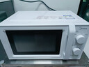 美的（Midea）变频家用微波炉  经典双旋钮 360°转盘加热  智能解冻 五档火力18L容量213B升级款（M13J） 实拍图