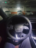 奥迪方向盘套真皮A6L/A4L/A7L/A8L/Q5L/A3A5Q3Q7Q8Q6车把套超薄款 圆形超薄款【黑色线】带车标 实拍图