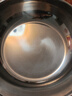 【不锈钢】和面盆厨房烘焙家用火锅盆洗菜打蛋汤锅盆醒面盆料理盆 30cm【热卖款】不锈钢 和面盆 实拍图