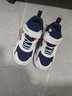 鸿星尔克（ERKE）童鞋中小童男童常规慢跑鞋儿童运动鞋63122120096藏深蓝/正白31 实拍图