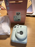 INSTAX富士instax立拍立得 一次成像相机 mini12精美礼盒 薄荷精灵 含10张fafa花边相纸 实拍图