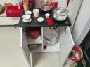 哈骆顿移动茶桌茶台茶车小茶车阳台小茶台烧水壶一体桌沙发侧边茶水柜 桌子60*40*67【含电器和礼包套装】 【赠电磁炉茶具套装】京速发-送货到家 实拍图