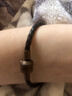 周生生【细绳】串珠配绳3mm细版手绳转运珠皮绳男女定价 皮绳-深啡 A15 实拍图