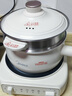 美的（Midea）电煮锅 小电锅 电蒸锅 电火锅 电热锅 分体式可拆洗 2.6L学生宿舍多功能锅 泡面锅 XZC2061 配蒸笼 实拍图