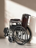 鱼跃(yuwell)轮椅H050钢管升级加固可折叠老人轮椅车老年轻便折叠轮椅 实拍图