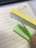 得力（deli）300张3色分条便利贴便签纸 76*25mm记事贴66306 实拍图
