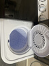 奥克斯（AUX）洗+脱13公斤洗衣机大容量半自动洗衣机宿舍家用双缸小型波轮双桶洗衣机迷你洗脱一体 透明黑（洗涤8KG+脱水5KG） 实拍图