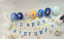 华峻宇 生日场景布置男孩桌飘周岁生日快乐LED灯儿童发光气球装饰背景墙 太空人桌飘布置套餐 实拍图