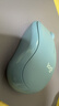 罗技（Logitech）M221 轻音鼠标 无线鼠标 办公鼠标 对称鼠标 带无线微型接收器 雾霭蓝 实拍图