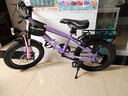 永久儿童自行车6-10-15岁以上中大童变速减震山地车单车赛车男女孩 辐条-维卡紫【减震 碟刹 99%装】 18寸单速【适合120-135cm】 实拍图