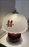 结婚台灯婚房床头灯一对红色新娘陪嫁长明灯送新婚礼物婚庆台灯 送礼盒【俩盏白头偕老】插电款+调节亮度+调节颜色 实拍图