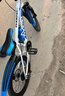 凤凰（Phoenix）儿童自行车山地车学生车脚踏车6-12-18岁童车 霸道 白蓝色 24寸 实拍图