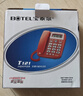 宝泰尔电话机座机 固定电话 办公家用 免电池/大按键 商务酒店固话机 T121红色 实拍图