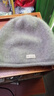 玖慕（JIUMU）纯羊绒保暖针织毛线帽包头冷帽秋冬季堆堆帽户外冬帽防寒帽子女 实拍图