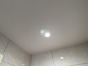 雷士（NVC）LED射灯家用嵌入式背景墙防眩洗墙小山丘铝材白色7瓦暖白显色Ra98 实拍图