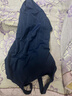 迪卡侬泳衣女连体三角抗氯游泳服显瘦大码泳装泡温泉深蓝4230022 实拍图