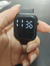 其他品牌高颜值LED手表时尚方形学生科技感超强夜光数字个性运动 黑色 实拍图