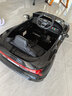 星辰皓奥迪儿童电动车四驱汽车遥控四轮宝宝玩具车可坐人童车RSGT 黑色+四驱+遥控+摇摆+皮座+软轮 实拍图