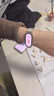 张婧仪同款适用小米手环10/9/8/7腕带6智能5磁吸4手腕3运动nfc版替换夏天女士工字款磁吸硅 古董白配薄雾蓝 适用:小米手环10/9/NFC【银色连接器】 实拍图