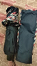 天堂 加大雨伞三折 晴雨两用商务伞经典格纹10骨大雨伞男女 藏青 实拍图