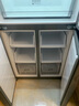 华凌美的出品406L十字双开门冰箱超薄风冷无霜一级能效双变频对开多门四门京东自营HR-426WSP国家补贴 实拍图