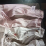 贝瑞加（Babyprints）婴儿开裆裤2条装初生宝宝长裤新生儿薄款四季裤子 小鹿+粉 52 实拍图
