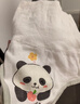 爱贝迪拉（AIBEDILA）婴儿肚围新生儿高腰双层护脐宝宝防着凉保暖神器2条66码熊猫 实拍图