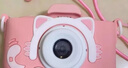 活石（LIVING STONES）儿童相机照相机7-14岁3-6高清数码拍照玩具女孩生日礼物12岁 粉128G丨9600w双摄+全包硅胶+礼盒 学生迷你相机新年礼物儿童节给女生 实拍图