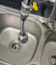 维简水龙头延伸器厨用龙头厨房防溅头万能接头花洒加长软管增压 20cm 实拍图