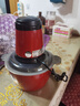 奥克斯（AUX）绞肉机家用小型不锈钢绞馅机碎肉机电动多功能辅食料理机 打肉机肉馅蒜蓉机AJR-18AZX-117红色 晒单实拍图