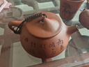 藏壶天下宜兴紫砂壶名家国工纯全手工刻绘泡茶壶原矿底槽清湖帆相明石瓢壶 相明石瓢 290ml 实拍图