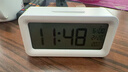 得力（deli）儿童节多功能背光电子闹钟儿童智能钟学生专用起床神器开学必备 白LE103开学必备开学季新年礼物 实拍图