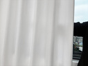 未来式幻影纱窗帘竖百叶窗纱帘透光不透人梦幻阳台防晒遮光2025新款客厅 幻影纱-霜白色-挂钩款（当天发货)（带挂钩） 【定制/穿孔/免费改短/高温定型】联系客服 实拍图