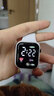 其他品牌高颜值LED手表时尚方形学生科技感超强夜光数字个性运动 白色 实拍图