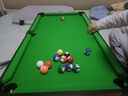 贝比童话台球桌儿童男孩玩具桌上台球黑8美式家用室内3-8岁成人初中生日礼 实拍图
