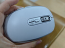 阿斯盾（AUSDOM）M06pro无线鼠标四向电磁滚轮静音星闪有线蓝牙三模连接笔记本电脑商务办公便携鼠标太空银Anywhere 实拍图