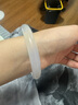 初缘玉手镯A货冰种白色玉髓玛瑙白月光镯子国风送老婆女友本命年礼物 【细圆条款】54-55适合80-90斤 实拍图
