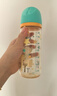 贝亲（Pigeon）PPSU双把手防胀气奶瓶330ml 绅士豹 L号奶嘴 6月+ AA223 实拍图