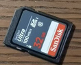 闪迪（SanDisk）32GB SD相机内存卡 C10 拍摄全高清视频 微单/单反数码相机存储卡 坚固耐用 超高性价比 实拍图