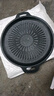 麦饭石烤肉盘家用不粘锅铁板烧韩式烤肉锅电磁炉卡式炉户外烤盘 太阳花烤盘 28cm 实拍图