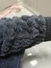 猫人男士睡衣男冬【立领加厚长毛绒】睡衣男长袖开衫家居服深灰 实拍图