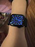 Apple/苹果 【女神节】Watch S11 智能手表蜂窝款42毫米亮黑色铝金属表壳黑色运动型表带S/M 实拍图