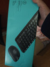 罗技（Logitech）MK220 键鼠套装 无线键鼠套装 办公键鼠套装  多媒体键鼠套装 带无线2.4G接收器 黑色 实拍图