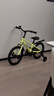 京东京造灵跃儿童自行车京东自营3-6岁山地自行车学生男女孩16寸青柠绿 实拍图