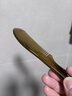 洁比世牛角梳子天然正宗女男按摩头皮经络梳七夕情人节礼物送老婆女友 实拍图