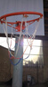 迈高登篮球框篮球架成人标准室外墙挂式投篮架室内儿童标准篮球筐 儿童款空心【球网+4螺丝+气针】 实拍图