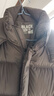 高梵黑金鹅绒服抱抱5.0四格短款女士时尚运动休闲羽绒服 鎏金10号 M 实拍图
