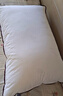 水星家纺枕头枕芯酒店枕头护颈枕头芯家用单个纯棉抗菌可水洗中枕48x74cm 实拍图