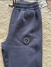 浪莎运动裤女加绒秋冬季加厚宽松束脚显瘦保暖外穿裤子休闲灰色卫裤 实拍图